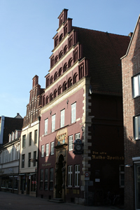 Alte Rathsapotheke in der Bäckerstraße