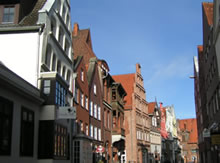 Am Stintmarkt in Lüneburg